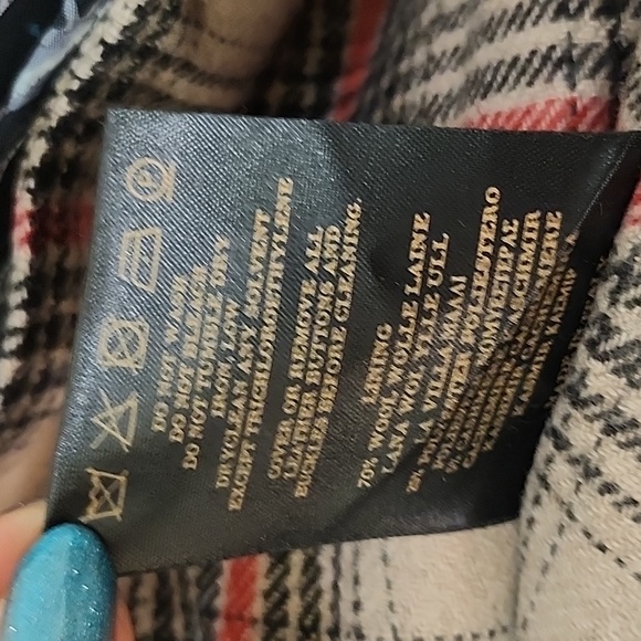 BURBERRY PRORSUM purple paisley bandana print double breasted trench coat Sz 10 - Picture 5 of 16